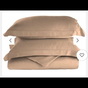 Bamboo Full/Queen Duvet 3 piece set, NWT